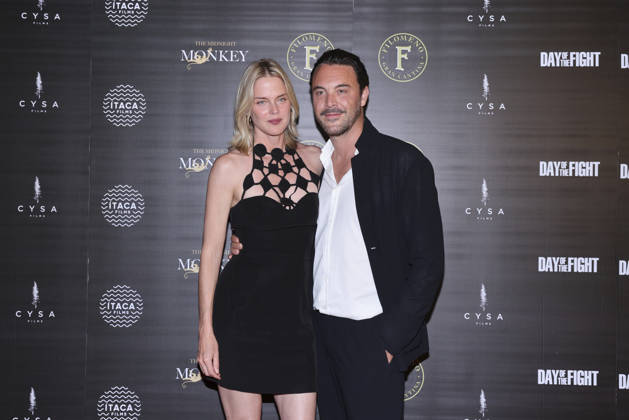 April 28, 2026, Mexico City, Ciudad de Mexico, Mexico: Jack Huston and his wife Shannan Click attend the red carpet for the Day of the Fight at The Midnight Monkey. on April 28, 2026 in Mexico City, Mexico. Mexico City Mexico  - ZUMAe321 20260428_zea_e321_195 Copyright: xYamakxPereax