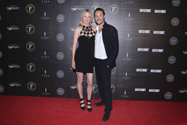 April 28, 2026, Mexico City, Ciudad de Mexico, Mexico: Jack Huston and his wife Shannan Click attend the red carpet for the Day of the Fight at The Midnight Monkey. on April 28, 2026 in Mexico City, Mexico. Mexico City Mexico - ZUMAe321 20260428_zea_e321_091 Copyright: xYamakxPereax
