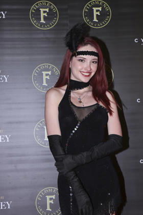 April 28, 2026, Mexico City, Ciudad de Mexico, Mexico: Jacqueline Ivette attends the red carpet for the Day of the Fight at The Midnight Monkey. on April 28, 2026 in Mexico City, Mexico. Mexico City Mexico - ZUMAe321 20260428_zea_e321_095 Copyright: xYamakxPereax