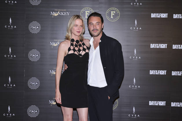 April 28, 2026, Mexico City, Ciudad de Mexico, Mexico: Jack Huston and his wife Shannan Click attend the red carpet for the Day of the Fight at The Midnight Monkey. on April 28, 2026 in Mexico City, Mexico. Mexico City Mexico - ZUMAe321 20260428_zea_e321_096 Copyright: xYamakxPereax