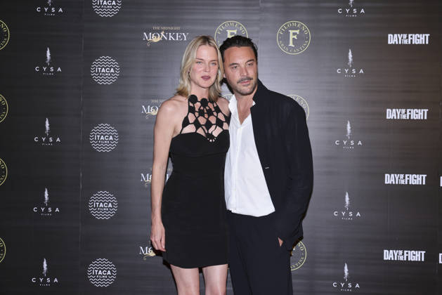 April 28, 2026, Mexico City, Ciudad de Mexico, Mexico: Jack Huston and his wife Shannan Click attend the red carpet for the Day of the Fight at The Midnight Monkey. on April 28, 2026 in Mexico City, Mexico. Mexico City Mexico  - ZUMAe321 20260428_zea_e321_181 Copyright: xYamakxPereax