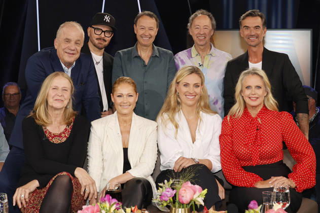 Cornelia Funke, Hubertus Meyer-Burckhardt, Armin Morbach, Helene Fischer, Frederik Braun, Angelique Kerber Gerrit Braun, Barbara Schöneberger und Florian Silbereisen bei der Aufzeichnung der NDR Talk Show im NDR Fernsehstudio Lokstedt. Hamburg, 29.04.2026