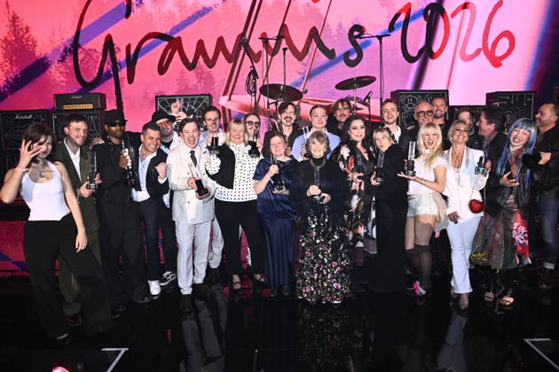 STOCKHOLM, SWEDEN 20260429 Group photo of Grammy winners during Wednesday nights Grammy Gala at the Annex in Stockholm STOCKHOLM SWEDEN x10060x  Copyright: xHenrikxMontgomery TTx GRAMMISGALAN 2026 G0JgDEQCZ6o