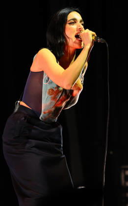 Two years after her 2024 tour, which, following the 2023 concert at the Verona Arena, saw her grace the stages of Italy s most important theaters, Levante is finally ready to return to the stage with a completely revamped tour. The Sicilian singer-songwriter s new live project, titled Dell amore – Club Tour 2026, marks her long-awaited return to live performances.  Copyright: xMatteoxChinellatox xipa-agency.netx xipa-agency.netx xMatteoxChinellatox IPA_Agency_IPA74320937