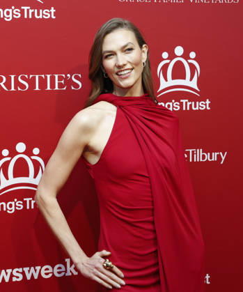 Karlie Kloss arrives on the red carpet at The King s Trust 5th Annual Gala at Christie s on Wednesday, April 29, 2026 in New York City. King Charles III and Queen Camilla will visit the nation s capital, New York City, and Virginia during the trip arranged to celebrate the United States of America s 250th anniversary of its independence.  NYP20260429507 JOHNxANGELILLO