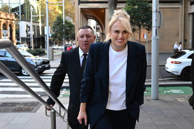 REBEL WILSON COURT, Rebel Wilson arrives at the Federal Court of Australia in Sydney, Thursday, April 30, 2026. ( NO ARCHIVING SYDNEY NEW SOUTH WALES AUSTRALIA  Copyright: xDEANxLEWINSx 20260430133560238380