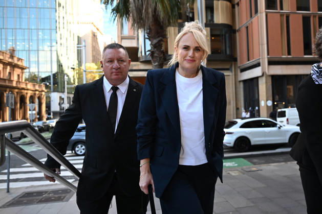 REBEL WILSON COURT, Rebel Wilson arrives at the Federal Court of Australia in Sydney, Thursday, April 30, 2026. ( NO ARCHIVING SYDNEY NEW SOUTH WALES AUSTRALIA  Copyright: xDEANxLEWINSx 20260430140366650996