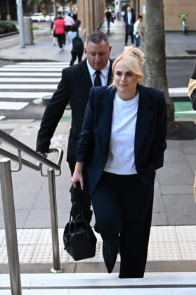 REBEL WILSON COURT, Rebel Wilson arrives at the Federal Court of Australia in Sydney, Thursday, April 30, 2026. ( NO ARCHIVING SYDNEY NEW SOUTH WALES AUSTRALIA  Copyright: xDEANxLEWINSx 20260430161804156207