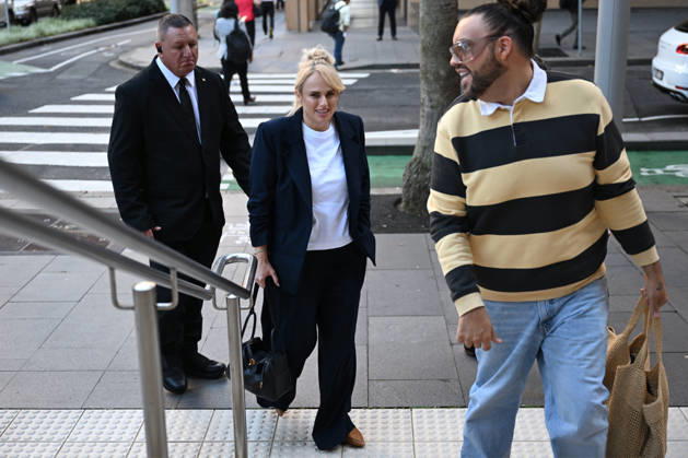 REBEL WILSON COURT, Rebel Wilson arrives at the Federal Court of Australia in Sydney, Thursday, April 30, 2026. ( NO ARCHIVING SYDNEY NEW SOUTH WALES AUSTRALIA  Copyright: xDEANxLEWINSx 20260430166784662169