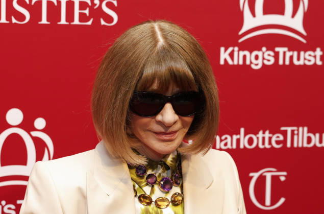 Anna Wintour arrives on the red carpet at The King s Trust 5th Annual Gala at Christie s on Wednesday, April 29, 2026 in New York City. King Charles III and Queen Camilla will visit the nation s capital, New York City, and Virginia during the trip arranged to celebrate the United States of America s 250th anniversary of its independence.  NYP20260429516 JOHNxANGELILLO