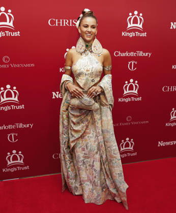 Natasha Poonawalla arrives on the red carpet at The King s Trust 5th Annual Gala at Christie s on Wednesday, April 29, 2026 in New York City. King Charles III and Queen Camilla will visit the nation s capital, New York City, and Virginia during the trip arranged to celebrate the United States of America s 250th anniversary of its independence.  NYP20260429517 JOHNxANGELILLO