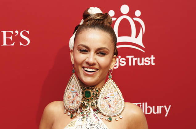 Natasha Poonawalla arrives on the red carpet at The King s Trust 5th Annual Gala at Christie s on Wednesday, April 29, 2026 in New York City. King Charles III and Queen Camilla will visit the nation s capital, New York City, and Virginia during the trip arranged to celebrate the United States of America s 250th anniversary of its independence.  NYP20260429518 JOHNxANGELILLO
