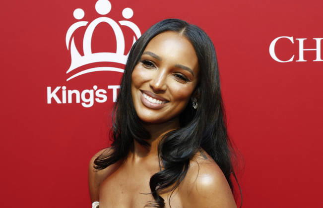 Jasmine Tookes arrives on the red carpet at The King s Trust 5th Annual Gala at Christie s on Wednesday, April 29, 2026 in New York City. King Charles III and Queen Camilla will visit the nation s capital, New York City, and Virginia during the trip arranged to celebrate the United States of America s 250th anniversary of its independence.  NYP20260429503 JOHNxANGELILLO