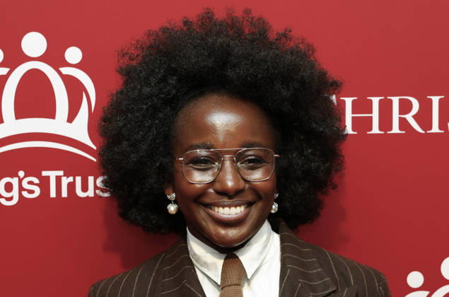 Nelly Moudime arrives on the red carpet at The King s Trust 5th Annual Gala at Christie s on Wednesday, April 29, 2026 in New York City. King Charles III and Queen Camilla will visit the nation s capital, New York City, and Virginia during the trip arranged to celebrate the United States of America s 250th anniversary of its independence.  NYP20260429519 JOHNxANGELILLO