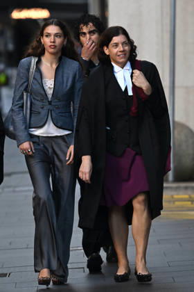 REBEL WILSON COURT, Charlotte Macinnes (left) arrive at the Federal Court of Australia in Sydney, Thursday, April 30, 2026. ( NO ARCHIVING SYDNEY NEW SOUTH WALES AUSTRALIA  Copyright: xDEANxLEWINSx 20260430178007235442