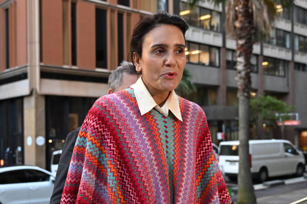 REBEL WILSON COURT, Amanda Ghost arrives at the Federal Court of Australia in Sydney, Thursday, April 30, 2026. ( NO ARCHIVING SYDNEY NEW SOUTH WALES AUSTRALIA  Copyright: xDEANxLEWINSx 20260430195450679077