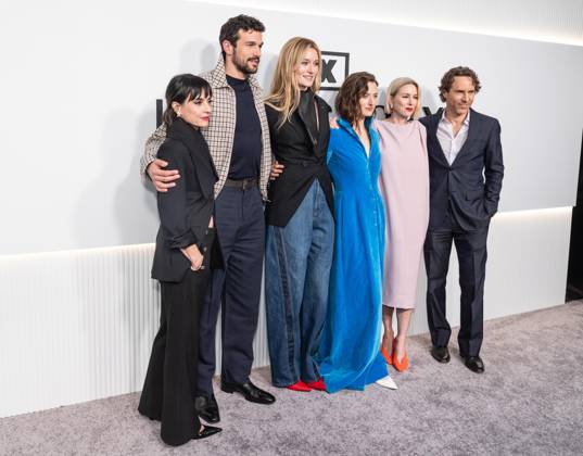 April 29, 2026, Bronx, New York, USA: Constance Zimmer, Paul Anthony Kelly, Sarah Pidgeon, Grace Gummer, Naomi Watts and Alessandro Nivola attend special screening For Your Consideration of FX a Love Story at Metrograph in New York, NY on April 29, 2026. Bronx USA  - ZUMAr339 20260429_znp_r339_135 Copyright: xLevxRadinx