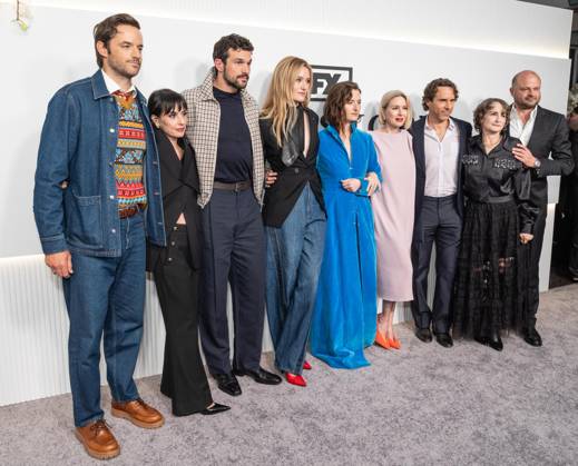 April 29, 2026, Bronx, New York, USA: Connor Hines, Constance Zimmer, Paul Anthony Kelly, Sarah Pidgeon, Grace Gummer, Naomi Watts, Alessandro Nivola, Nina Jacobson and Brad Simpson attend special screening For Your Consideration of FX a Love Story at Metrograph in New York, NY on April 29, 2026. Bronx USA  - ZUMAr339 20260429_znp_r339_137 Copyright: xLevxRadinx