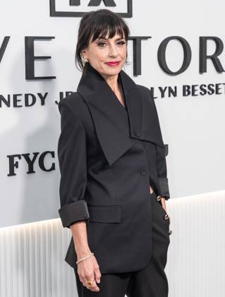 April 29, 2026, Bronx, New York, USA: Constance Zimmer wearing dress by Trish Wescoat Pound for TWP attends special screening For Your Consideration of FX a Love Story at Metrograph in New York, NY on April 29, 2026. Bronx USA  - ZUMAr339 20260429_znp_r339_111 Copyright: xLevxRadinx