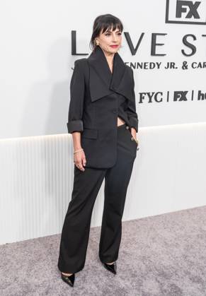 April 29, 2026, Bronx, New York, USA: Constance Zimmer wearing dress by Trish Wescoat Pound for TWP attends special screening For Your Consideration of FX a Love Story at Metrograph in New York, NY on April 29, 2026. Bronx USA  - ZUMAr339 20260429_znp_r339_112 Copyright: xLevxRadinx