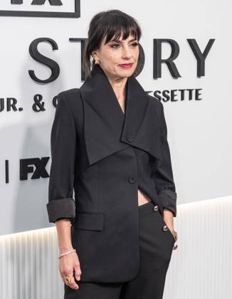April 29, 2026, Bronx, New York, USA: Constance Zimmer wearing dress by Trish Wescoat Pound for TWP attends special screening For Your Consideration of FX a Love Story at Metrograph in New York, NY on April 29, 2026. Bronx USA  - ZUMAr339 20260429_znp_r339_110 Copyright: xLevxRadinx