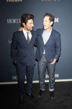 April 29, 2026, New York, United States: (L-R) Adam Scott and Paul Rudd attend Neon s Hokum New York premiere at Regal Union Square on April 29, 2026 in New York City. New York United States  - ZUMAs197 20260429_aaa_s197_251 Copyright: xRonxAdarx
