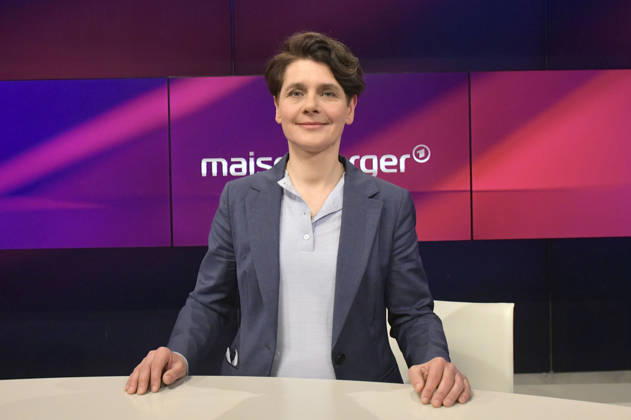 Anna Lehmann in der ARD-Talkshow maischberger im Studio Berlin Adlershof. Berlin, 29.04.2026