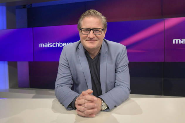 Michael Bröcker in der ARD-Talkshow maischberger im Studio Berlin Adlershof. Berlin, 29.04.2026