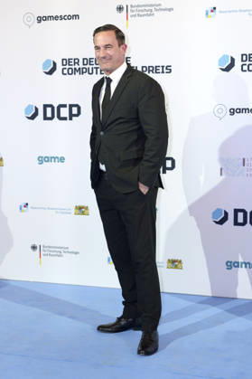 Sönke Möhring bei der Verleihung des Deutschen Computerspielpreises 2026 im Herkulessaal der Residenz. München, 29.04.2026