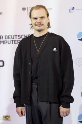 Wilson Gonzalez Ochsenknecht bei der Verleihung des Deutschen Computerspielpreises 2026 im Herkulessaal der Residenz. München, 29.04.2026