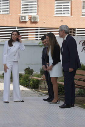 Queen Letizia meets with a representative group of Roma women Queen Letizia and Minister Pablo Bustinduy attend the meeting with a representative group of Roma women at the headquarters of the Fundación Secretariado Gitano, on April 30, 2026, in Madrid Spain The meeting highlights the progress and achievements made in recent years SECRETARIADO GITANO MUJERES GITANAS REINA LETIZIA 30 APRIL 2026 José Ramó Madrid Madrid Madrid Spain  Copyright: xJosÃ xRamonxHernandox 7485738