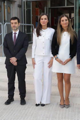 Queen Letizia meets with a representative group of Roma women Queen Letizia and Minister Pablo Bustinduy attend the meeting with a representative group of Roma women at the headquarters of the Fundación Secretariado Gitano, on April 30, 2026, in Madrid Spain The meeting highlights the progress and achievements made in recent years SECRETARIADO GITANO MUJERES GITANAS REINA LETIZIA 30 APRIL 2026 José Ramó Madrid Madrid Madrid Spain  Copyright: xJosÃ xRamonxHernandox 7485740