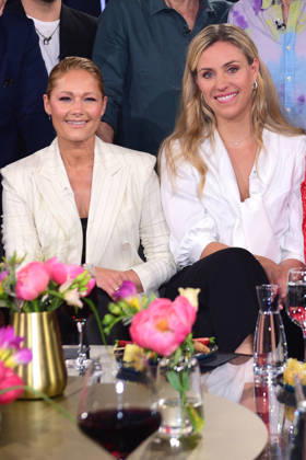 Helene Fischer und Angelique Kerber zu Gast bei der Aufzeichnung am 29.04.2026 der NDR Talk Show in Hamburg NDR Talk Show am 1.05.2026 in Hamburg