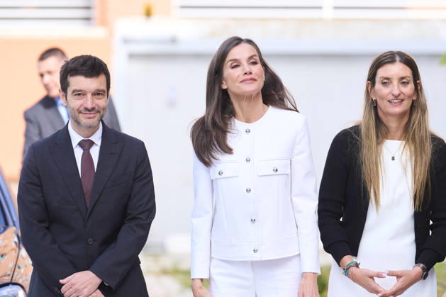 30-04-2026 Madrid Queen Letizia during a meeting with Romani women and the Romani secretariat foundation, FSG, at the headquarters of the Romani Secretariat Foundation in Madrid. No Spain Â  Copyright: xPPEx