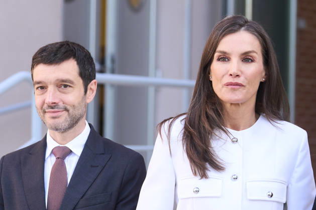 30-04-2026 Madrid Queen Letizia during a meeting with Romani women and the Romani secretariat foundation, FSG, at the headquarters of the Romani Secretariat Foundation in Madrid. No Spain Â  Copyright: xPPEx
