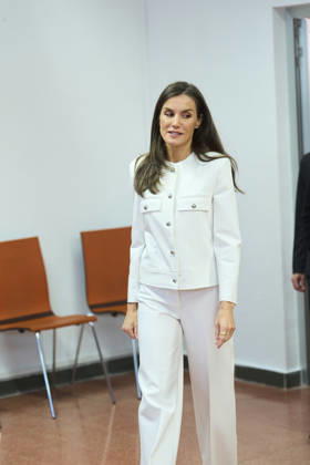 April 30, 2026, Madrid, Madrid, Spain: Queen Letizia of Spain attends A dialogue with gypsy women and the Fundacion Secretariado Gitano (FSG) at Fundacion Secretariado Gitano on April 30, 2026 in Madrid, Spain Madrid Spain  - ZUMAg15_ 20260430_zaf_g15_024 Copyright: xJackxAbuinx