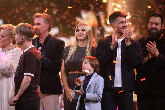 Die Giovanni Zarrella Show aus Göttingen Göttingen, 29.4.2026 Beatrice Egli, Alexander und Lenny Klaws bei der Die Giovanni Zarrella Show Aufzeichnung aus der Lokhalle in Göttingen Niedersachsen Deutschland Copyright: xMatthiasxGränzdörferx