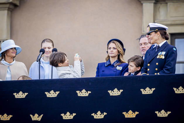 30-04-2026 Outer attend the Swedish Armed Forces tribute on the Outer Courtyard of the Royal palace as part of the celebrations of King Carl Gustafs 80th birthday in Stockholm, Sweden. Â  Copyright: xPPEx