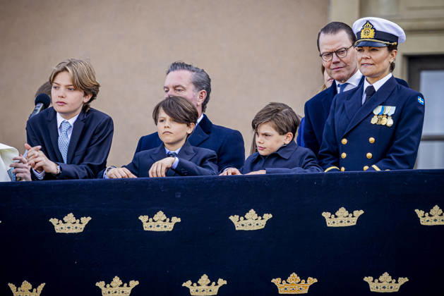 30-04-2026 Outer attend the Swedish Armed Forces tribute on the Outer Courtyard of the Royal palace as part of the celebrations of King Carl Gustafs 80th birthday in Stockholm, Sweden. Â  Copyright: xPPEx