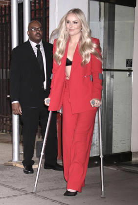 NEW YORK, NY- APRIL 30: Lindsey Vonn seen on April 30, 2026 in New York City. Copyright: xRWx