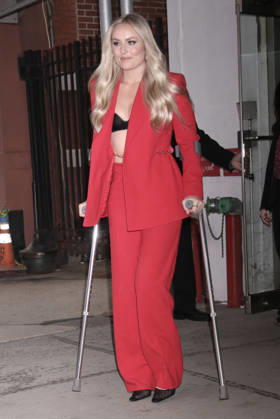 NEW YORK, NY- APRIL 30: Lindsey Vonn seen on April 30, 2026 in New York City. Copyright: xRWx