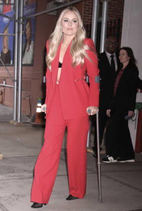 NEW YORK, NY- APRIL 30: Lindsey Vonn seen on April 30, 2026 in New York City. Copyright: xRWx