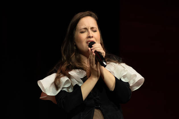 Nibelungen-Festspielen Worms 2026. Alice Merton bei der Pressekonferenz am 30.04.2026 zu den Nibelungen-Festspielen Worms 2026 im DasWormser, bei der das neue Stueck Die Hunnenkönigin praesentiert wurde. Worms DasWormser Rheinland-Pfalz