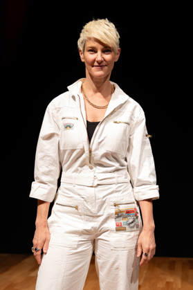 Nibelungen-Festspielen Worms 2026. Anna Martine Freeman bei der Pressekonferenz am 30.04.2026 zu den Nibelungen-Festspielen Worms 2026 im DasWormser, bei der das neue Stueck Die Hunnenkönigin praesentiert wurde. Worms DasWormser Rheinland-Pfalz