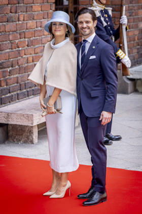 30-04-2026 Lunch Prince Carl Philip and Princess Sofia arrive for a lunch at the City Hall as part of the celebrations of King Carl Gustaf s 80th birthday in Stockholm, Sweden. Â  Copyright: xPPEx
