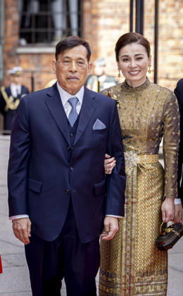 30-04-2026 Lunch King Maha Vajiralongkorn and Queen Suthida of Thailand arrive for a lunch at the City Hall as part of the celebrations of King Carl Gustaf s 80th birthday in Stockholm, Sweden. Â  Copyright: xPPEx