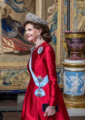 30-04-2026 Gala King Carl XVI Gustaf and Queen Silvia arriving for the galadinner at the Royal palace to mark the celebrations of King Carl Gustafs 80th birthday in Stockholm, Sweden. Â  Copyright: xPPEx