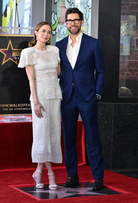 Stanley Tucci and Emily Blunt Honored with Star on Hollywood Walk of Fame Emily Blunt and John Krasinski at Stanley Tucci and Emily Blunt™s Hollywood Walk of Fame Star ceremony on April 30, 2026 in Hollywood, CA. Hollywood Hollywood Walk of Fame California USA Copyright: xLisaxOConnorx xAFF-USA.comx