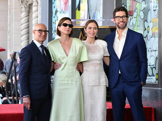 Stanley Tucci and Emily Blunt Honored with Star on Hollywood Walk of Fame Stanley Tucci, Felicity Blunt, Emily Blunt and John Krasinski at Stanley Tucci and Emily Blunt™s Hollywood Walk of Fame Star ceremony on April 30, 2026 in Hollywood, CA. Hollywood Hollywood Walk of Fame California USA Copyright: xLisaxOConnorx xAFF-USA.comx