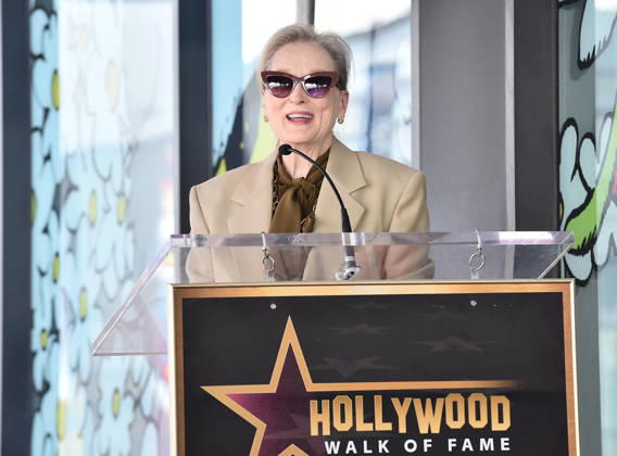 Stanley Tucci and Emily Blunt Honored with Star on Hollywood Walk of Fame Meryl Streep speaks at Stanley Tucci and Emily Blunt™s Hollywood Walk of Fame Star ceremony on April 30, 2026 in Hollywood, CA. Hollywood Hollywood Walk of Fame California USA Copyright: xLisaxOConnorx xAFF-USA.comx